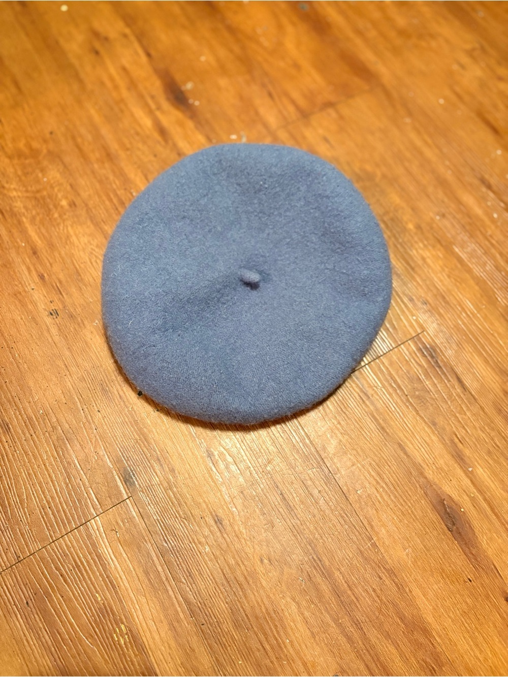 Zara Navy Wool Beret